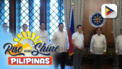 Ceremonial presentation ng nilagdaang 'Government Optimization Act’, sinaksihan ni PBBM