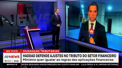 Haddad defende mudanças tributárias no setor financeiro