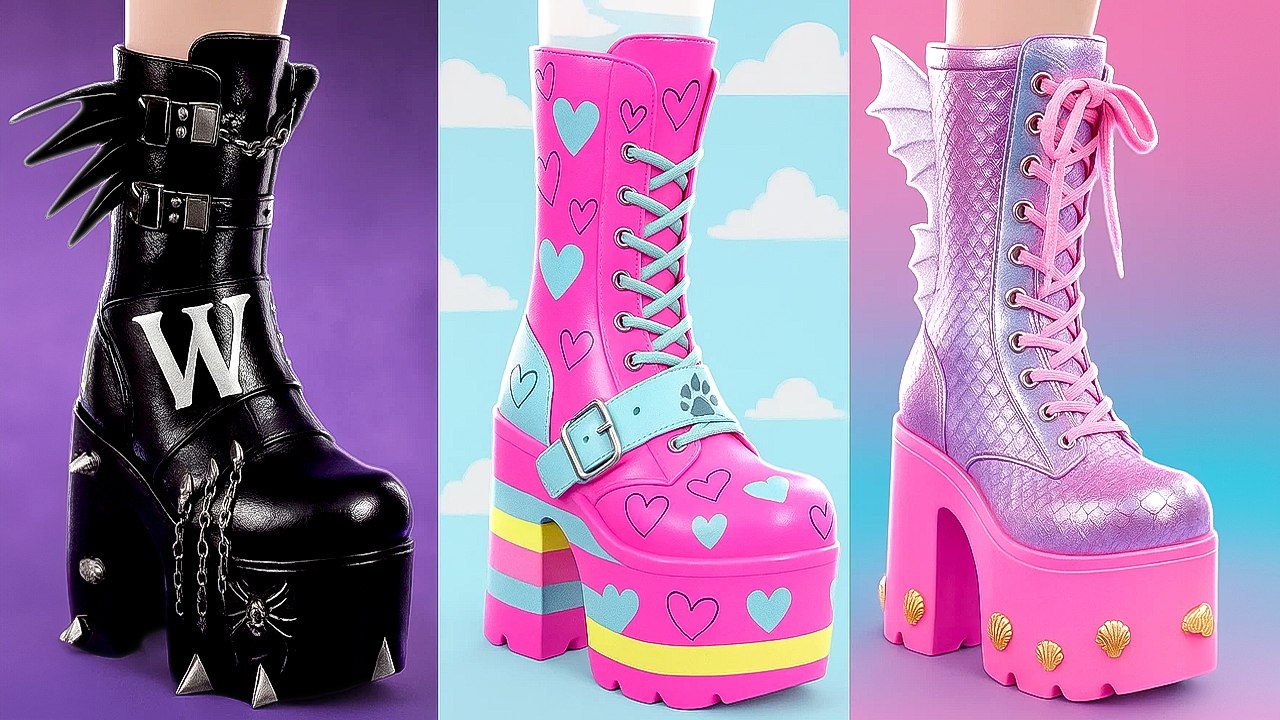 🌊🖤 Transformation Sirène Gothique Inspirée de Mercredi Addams – Incroyable Relooking !