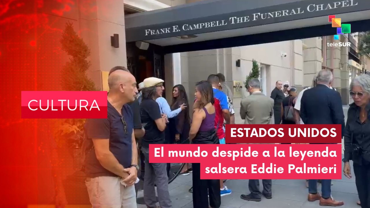 Seguidores despiden a Eddie Palmieri CULTURA EDICIÓN CENTRAL 12-08-2025