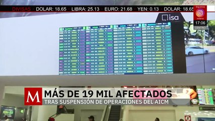 El AICM reanuda operaciones, pero vuelos siguen demorados y cancelados