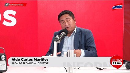 Alcalde de Pataz anuncia protesta contra el Ejecutivo: "El 25 de agosto inicia una marcha"