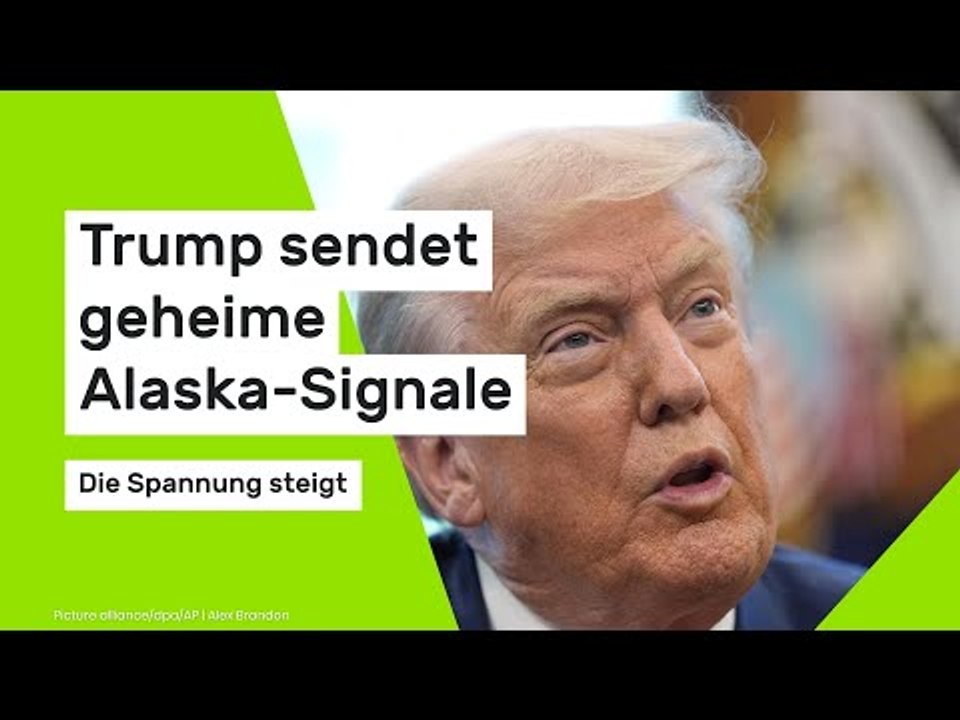 Donald Trump sendet geheime Alaska-Signale an - die Spannung steigt