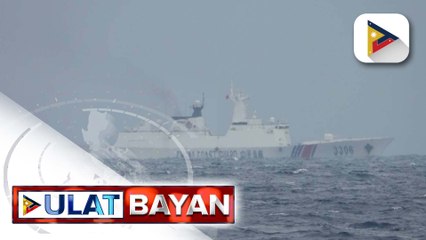 BRP Cape San Agustin, ipinadala para itaboy ang isang barko ng China Coast Guard malapit sa Zambales | ulat ni Patrick de Jesus