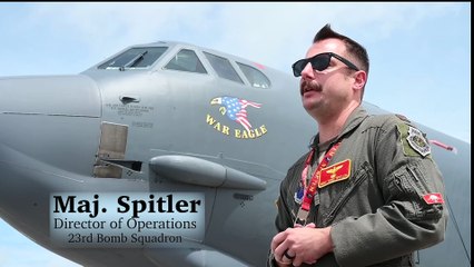 Precision, power, and purpose – Bomber Task Force mission in action ✈️💥