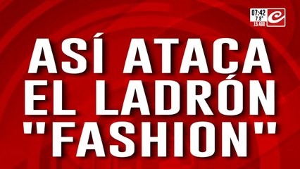 Ladrón "Fashion" queda escrachado mientras roba en una exclusiva tienda de ropa femenina