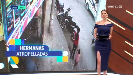 Niñas fueron atropelladas cuando intentaban cruzar una calle, la más pequeña tiene ambas piernas fracturadas