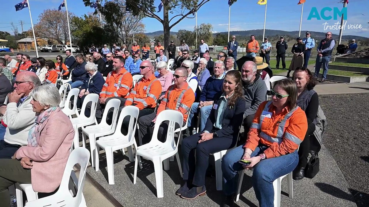 Werris Creek rail memorial service