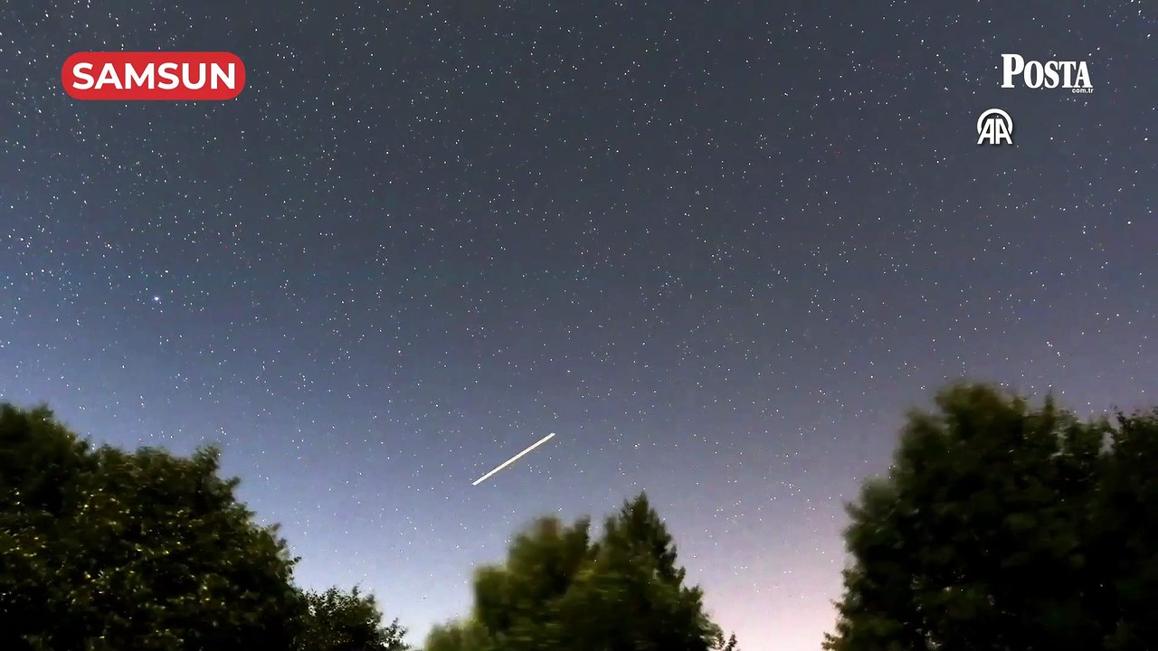 Perseid meteor yağmuru Türkiye semalarında izleyenleri büyüledi