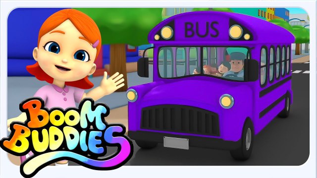 Les roues du bus 🚍 | Chanson pour enfants en français | Comptine bébé amusante