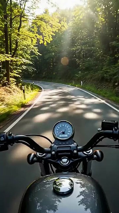 Motorcycle POV Ride Through Forest Trails 🌲🏍️ | Nature Sounds & Freedom