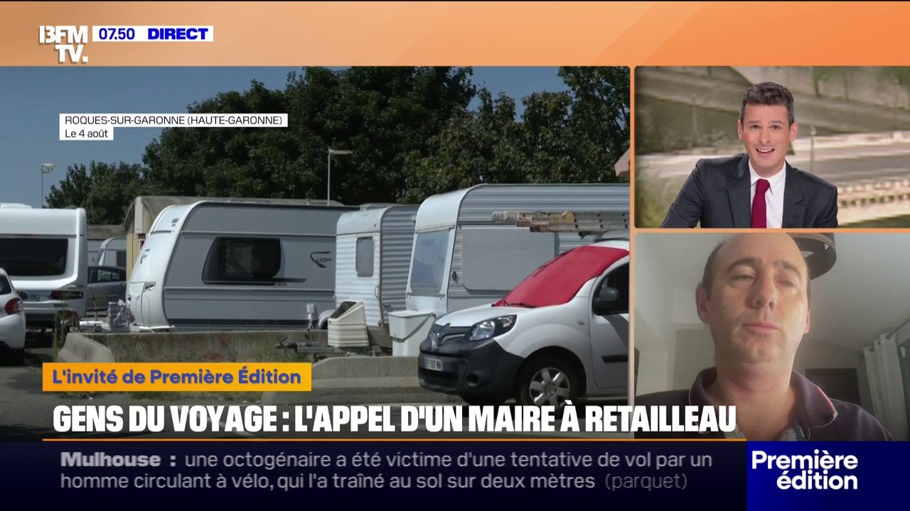 "Je demande à ce que la loi soit appliquée": Guillaume Ruet, maire de Chevigny-Saint-Sauveur, en Côte-d'Or, se dit démuni face à l'installation de camps illégaux de gens du voyage