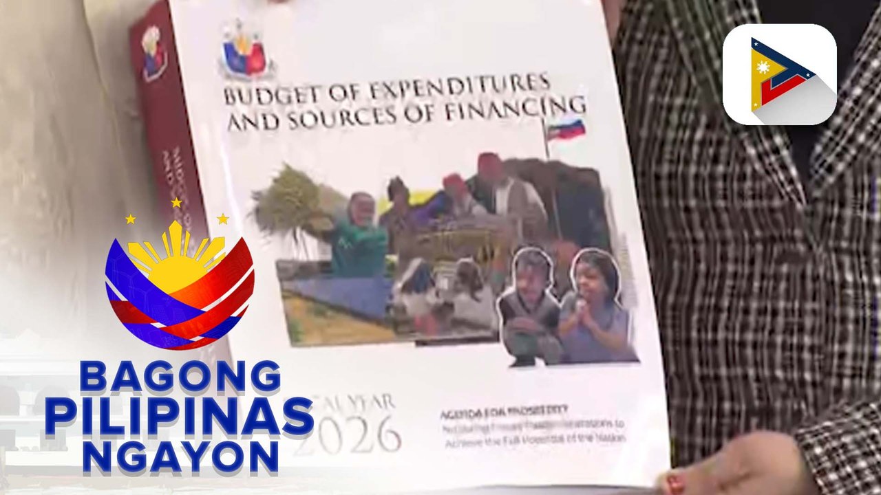 P6.793T panukalang pambasang pondo para sa susunod na taon, isinumite na ng DBM sa Kamara