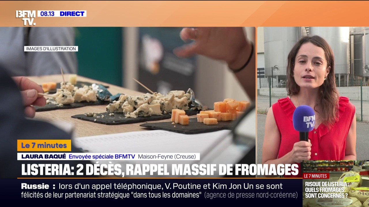 7 MINUTES POUR COMPRENDRE -  Un rappel massif de fromages après plusieurs cas de listériose ayant fait deux morts