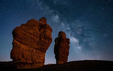 Perseid meteor yağmuru gökyüzü şölenine dönüştü