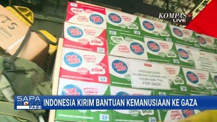 Indonesia Kirim Bantuan Kemanusiaan ke Gaza   dengan Metode Airdrop