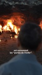 Turkménistan : les « portes de l’Enfer », gigantesque cratère de gaz en feu