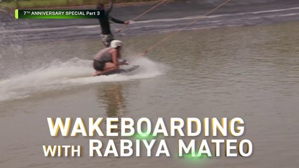 Amazing Earth: Wakeboarding with Rabiya Mateo