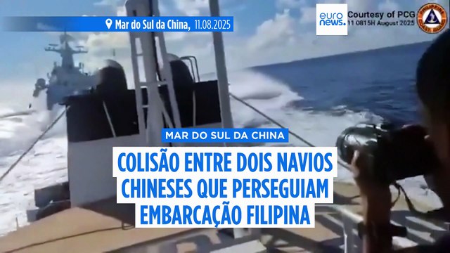 Filipinas acusam China de causar colisão de navios no disputado Mar do Sul da China