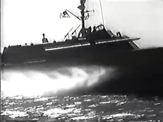 NAVY LOG - 1957 IC- PT 109 - TV version of John F. Kennedy's WWII exploits - John Baer as Kennedy