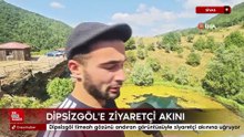 Sivas'ta timsah gözünü andıran Dipsizgöl'e ziyaretçi akını