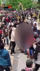 Bupati Pati Sadewo Dilempari Botol Saat Temui Massa Aksi, warga tuntut bupati mundur