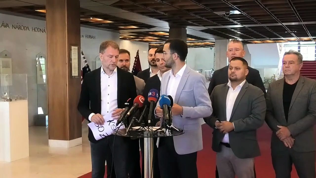 ZÁZNAM: Opozícia vyčíta koalícii neúčasť na odvolávaní Šaška, hovorí o arogancii