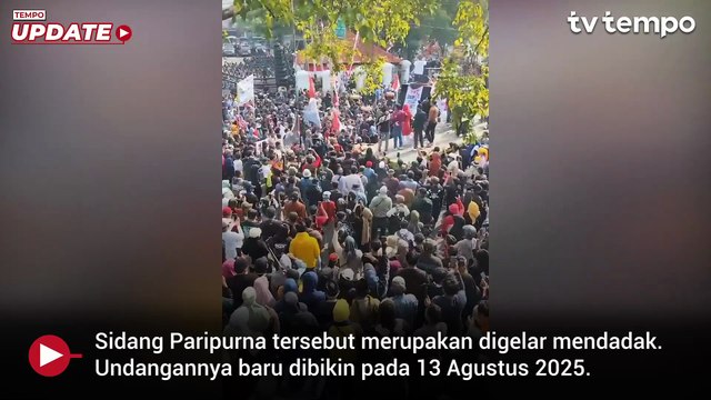 DPRD Setuju Hak Angket dan Bentuk Pansus Pemakzulan Bupati Pati