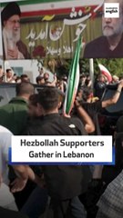 Hezbollah Supporters Gather In Lebanon
