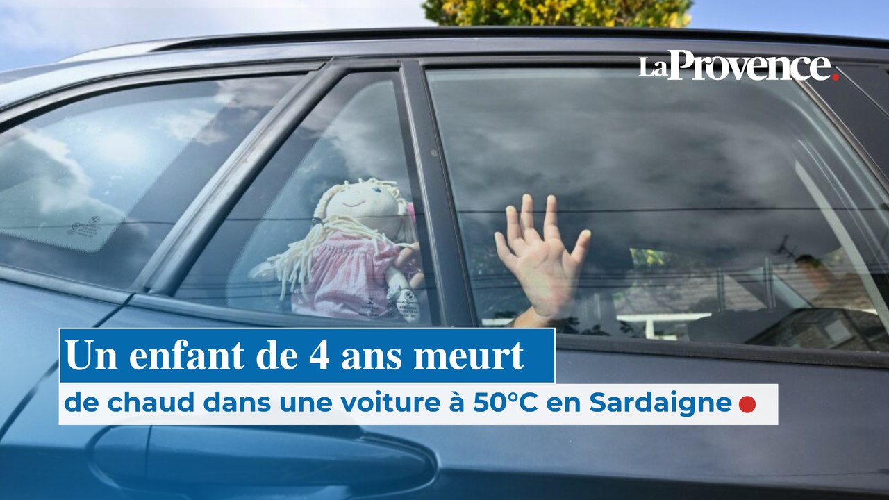 Un enfant de 4 ans meurt de chaud dans une voiture à 50°C en Sardaigne
