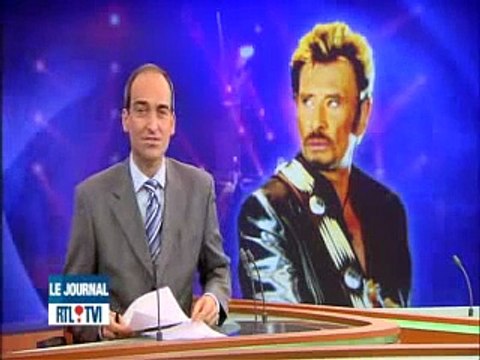 Johnny Hallyday – 15 juin 2008 – JT RTL-TVI 13h – Reportage spécial pour ses 65 ans