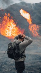 volcano erupts in russia