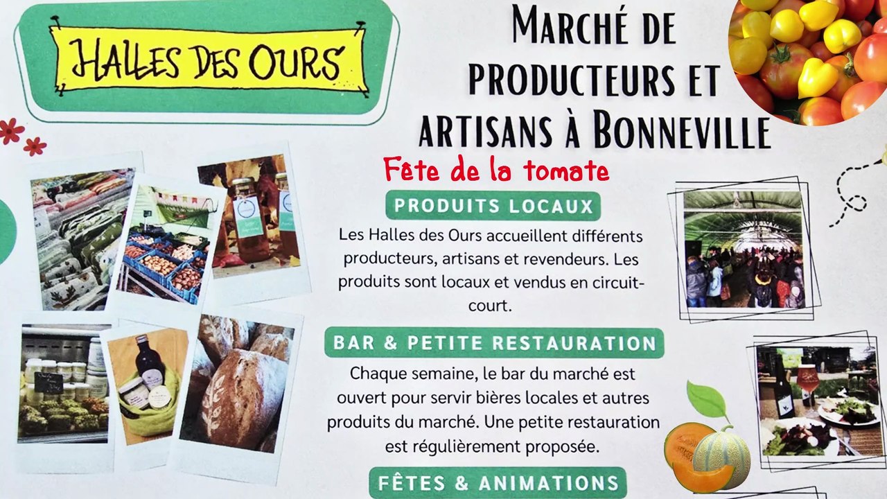 La fête de la tomate & du melon Bonneville.