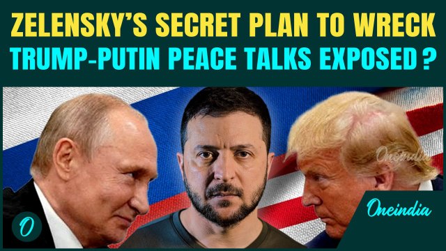 Zelensky PLOTTING a Big Attack To Sabotage Trump-Putin Talks? UAV, Missiles to Hit Residential Areas