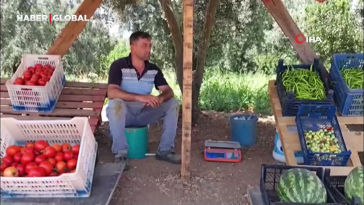 Duyarlı vatandaştan tarla sahibini duygulandıran davranış
