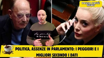 Politica, Assenze in Parlamento i peggiori e i migliori secondo i dati