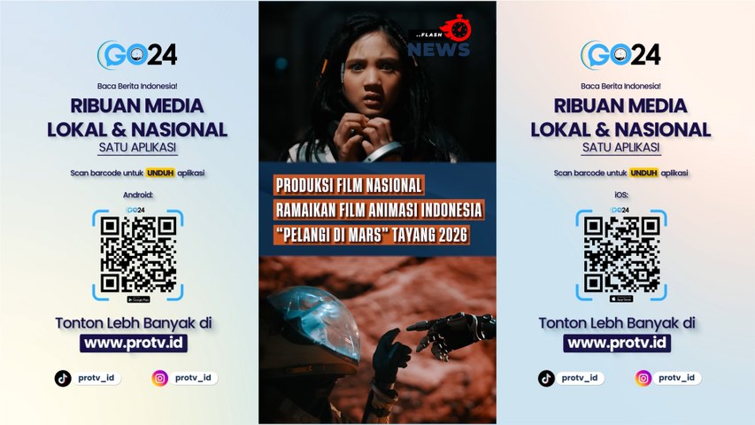 PFN Ramaikan Film Animasi Indonesia, Pelangi di Mars Siap Tayang 2026