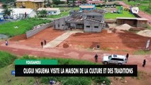 [#Reportage] Fougamou : Oligui Nguema visite la Maison de la culture et des traditions
