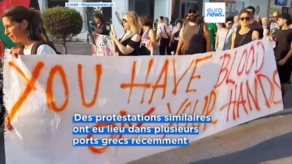 Des touristes israéliens accueillis par des huées dans le port grec de Vólos