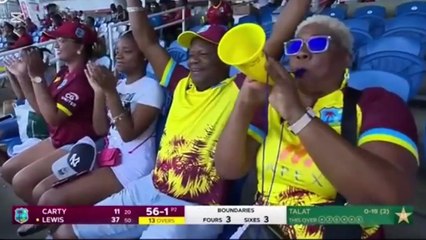 Pak vs west indies 3 odi 1st ining