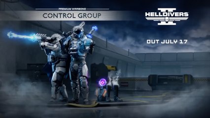 Helldivers 2 Official Control Group Warbond Trailer