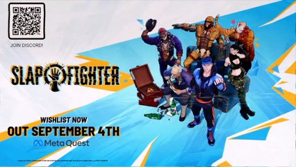 Slap Fighter Official Trailer Upload VR Showcase 2025