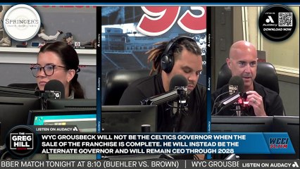 The Greg Hill Show: The subtle reminders that things are different for these Red Sox