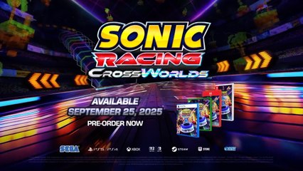Sonic Racing CrossWorlds Official Customization & Gadgets Trailer