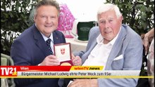 Bürgermeister Michael Ludwig ehrte Peter Weck zum 95er