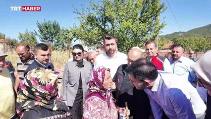 Bakan Kurum Sındırgı'da: Hedefimiz konutları 1 yıl içinde tamamlayıp teslim etmek