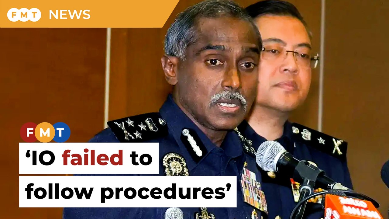 IO failed to follow procedures in Zara Qairina’s case, says CID chief
