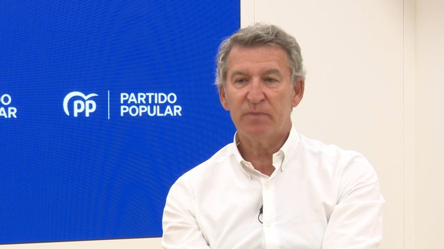 Feijoo acusa al Gobierno de llegar tarde ante los incendios