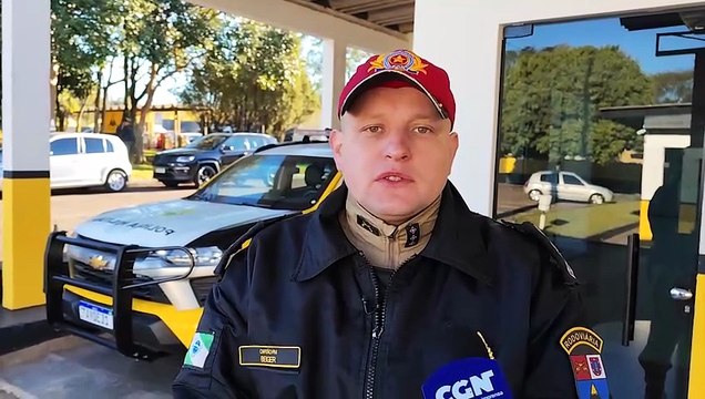 Conforme capitão, meninos de 7 e 11 anos estavam com frio e fome na BR-369 mas queriam ir a Londrina conhecer influencer