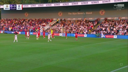 كأس رابطة المحترفين بروملي-إيبسويتش تاون  الشوط الاول 2025-08-12